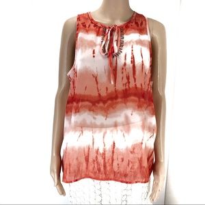 Violet + Claire large orange blouse (#27)